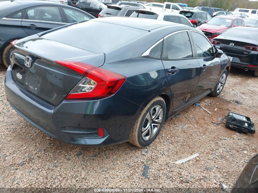 2018 Honda Civic Lx VIN: 19XFC2F53JE006657 Lot: 40909058