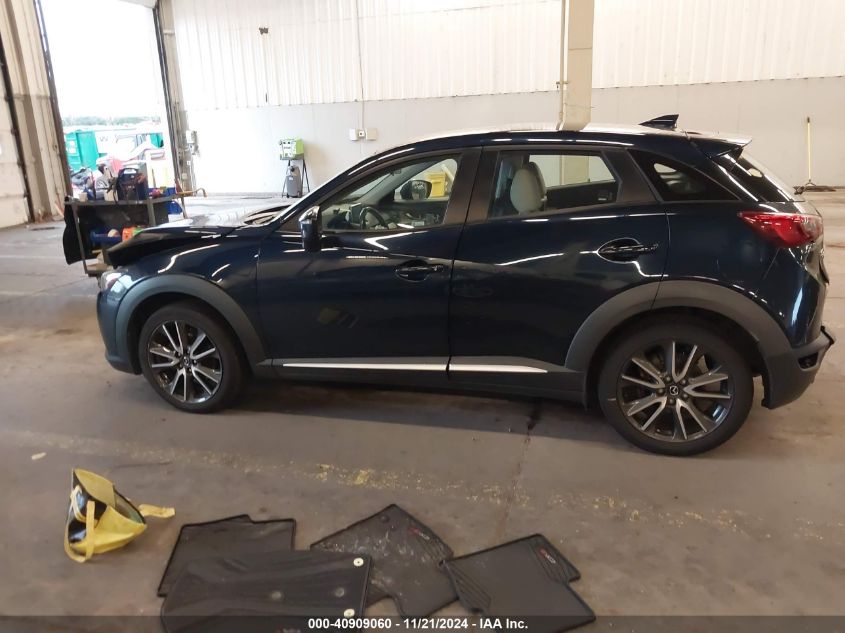 2016 Mazda Cx-3 Grand Touring VIN: JM1DKBD74G0124815 Lot: 40909060