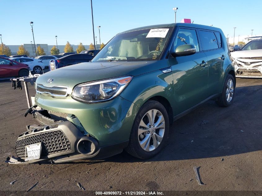 2014 Kia Soul + VIN: KNDJP3A56E7038746 Lot: 40909072