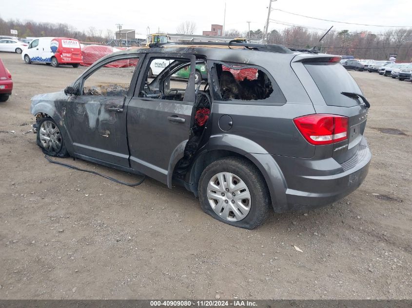 VIN 3C4PDCAB6FT645235 2015 Dodge Journey, SE no.3