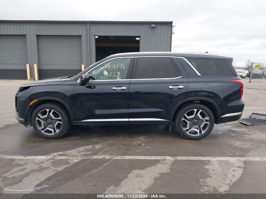 2024 Hyundai Palisade Sel VIN: KM8R4DGE8RU801796 Lot: 40909098