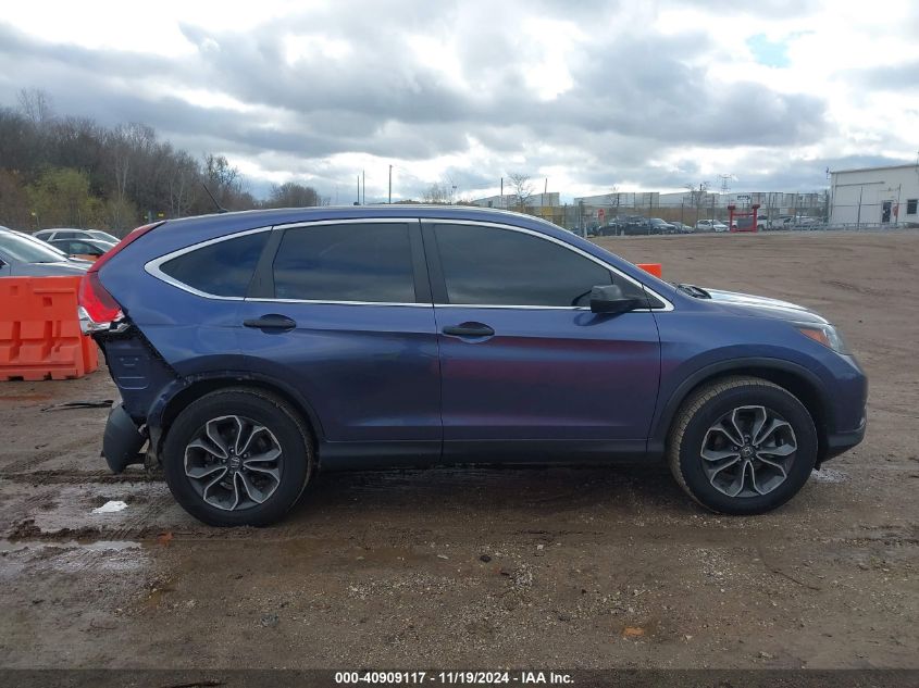 2013 Honda Cr-V Lx VIN: 2HKRM4H3XDH607873 Lot: 40909117