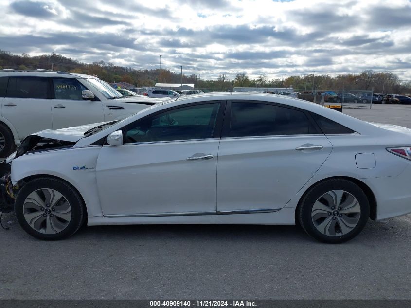 2015 Hyundai Sonata Hybrid Limited VIN: KMHEC4A40FA132115 Lot: 40909140