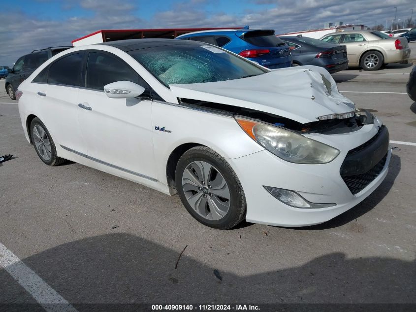 2015 Hyundai Sonata Hybrid Limited VIN: KMHEC4A40FA132115 Lot: 40909140