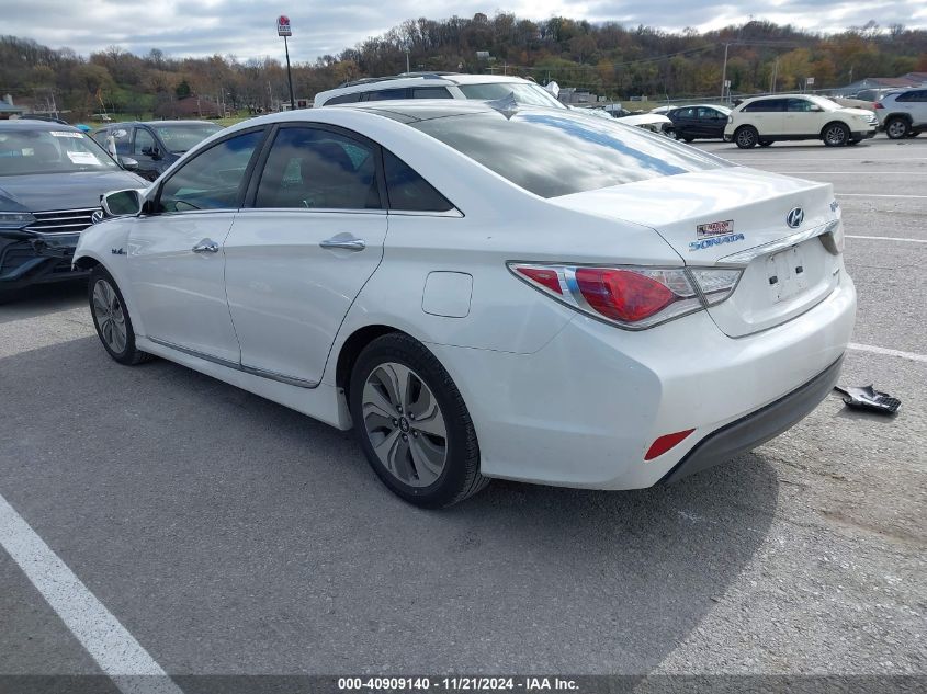 2015 Hyundai Sonata Hybrid Limited VIN: KMHEC4A40FA132115 Lot: 40909140