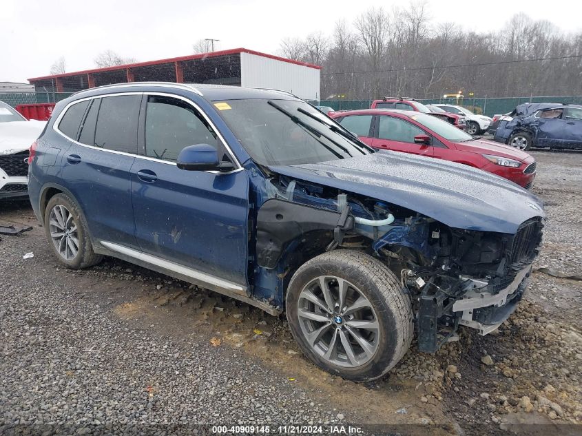 2019 BMW X3 XDRIVE30I - 5UXTR9C59KLP91708