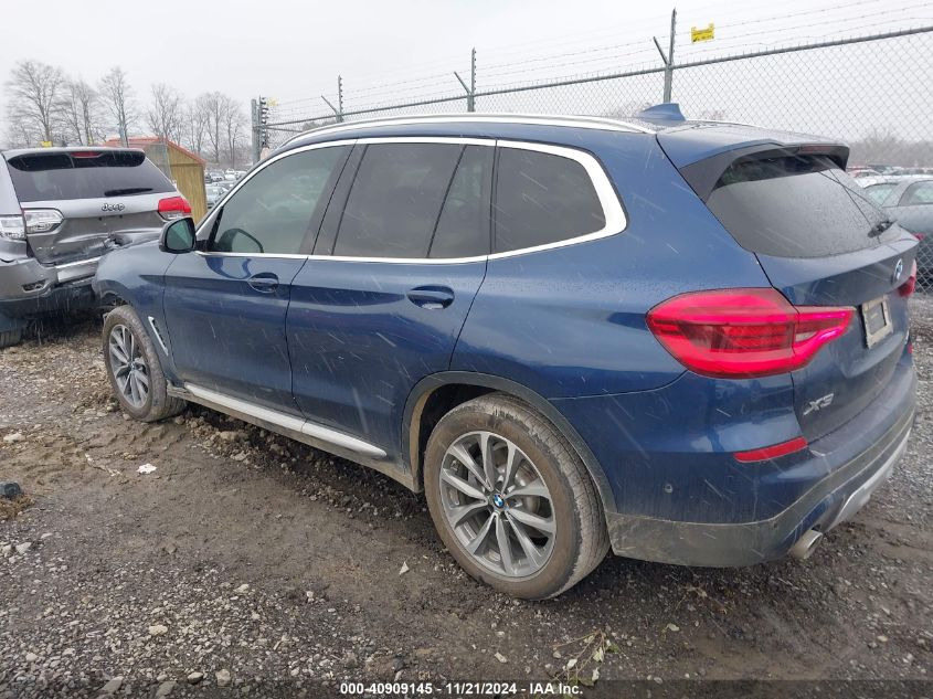 2019 BMW X3 XDRIVE30I - 5UXTR9C59KLP91708