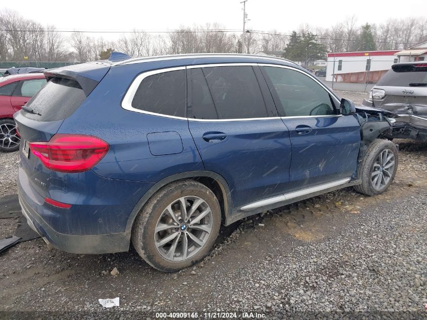 2019 BMW X3 XDRIVE30I - 5UXTR9C59KLP91708