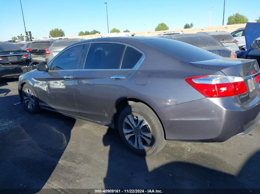 2015 Honda Accord Lx VIN: 1HGCR2F31FA263506 Lot: 40909161