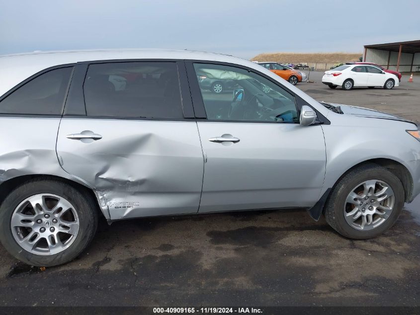 2009 Acura Mdx Technology Package VIN: 2HNYD28639H503617 Lot: 40909165