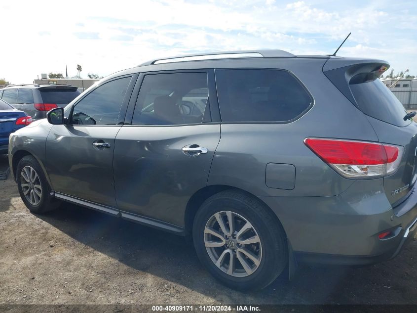 2015 Nissan Pathfinder Sv VIN: 5N1AR2MN8FC628029 Lot: 40909171