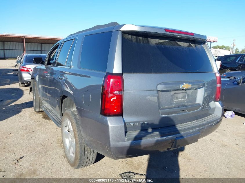 2019 Chevrolet Tahoe Lt VIN: 1GNSCBKC3KR258781 Lot: 40909176