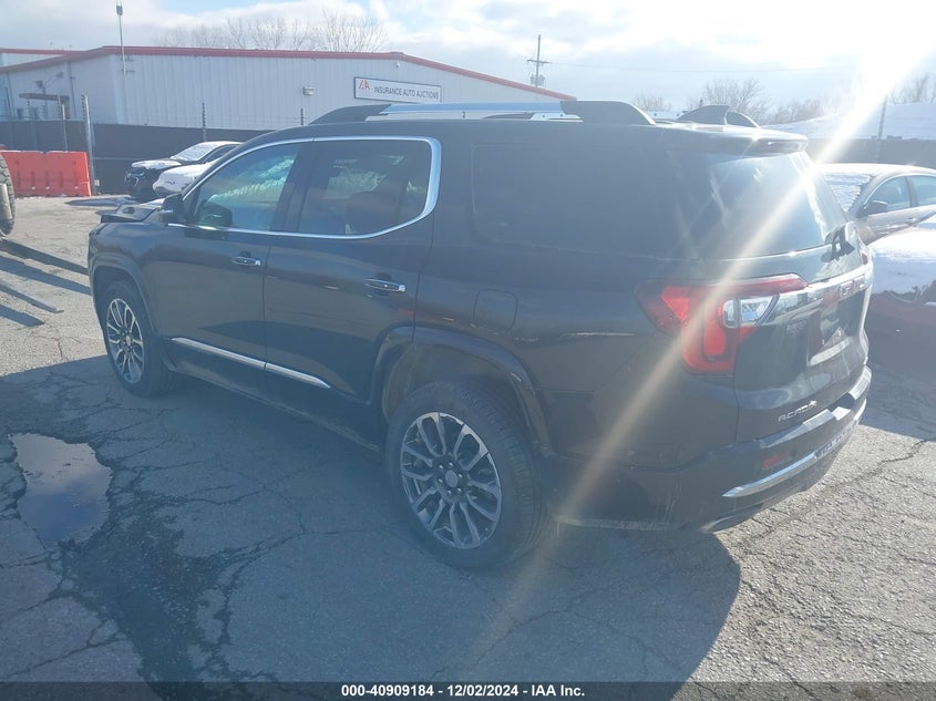 Vin: 1gkknxls7lz183482, lot: 41398876, gmc acadia awd denali 20203