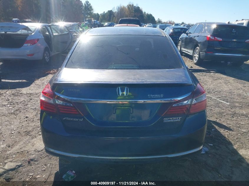 2017 Honda Accord Sport Se VIN: 1HGCR2F18HA066334 Lot: 40909197