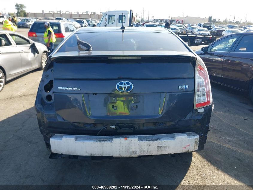 2013 Toyota Prius Three VIN: JTDKN3DU1D1734008 Lot: 40909202