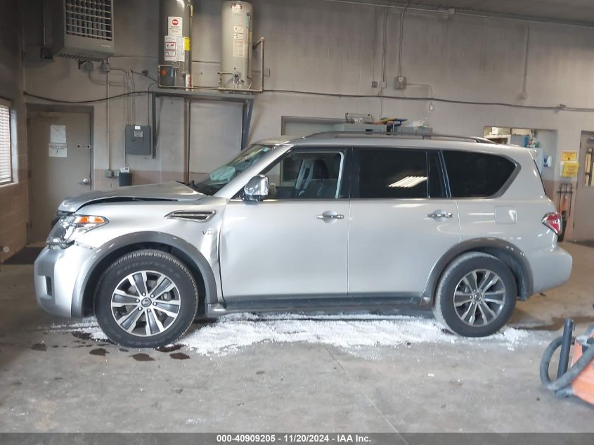 2019 Nissan Armada Sl VIN: JN8AY2ND1K9088581 Lot: 40909205