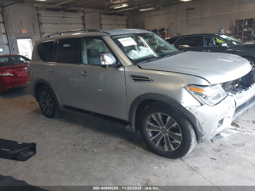 2019 Nissan Armada Sl VIN: JN8AY2ND1K9088581 Lot: 40909205