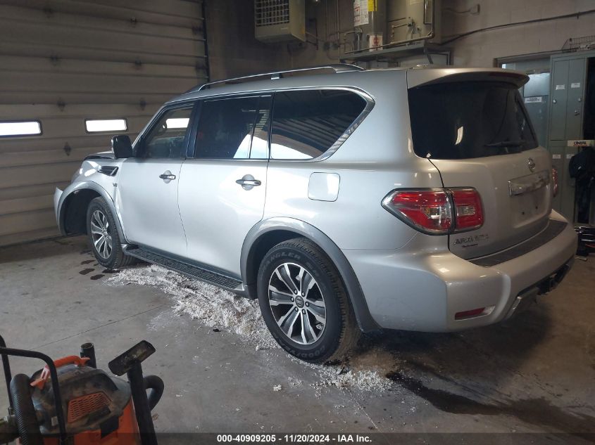 2019 Nissan Armada Sl VIN: JN8AY2ND1K9088581 Lot: 40909205