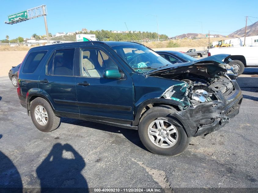 2003 Honda Cr-V Ex VIN: JHLRD78843C018862 Lot: 40909210