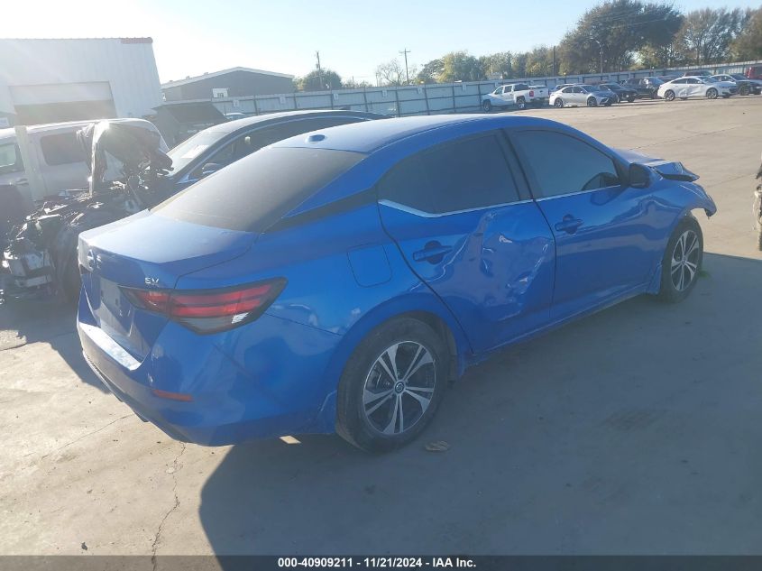 2021 Nissan Sentra Sv Xtronic Cvt VIN: 3N1AB8CV9MY313373 Lot: 40909211