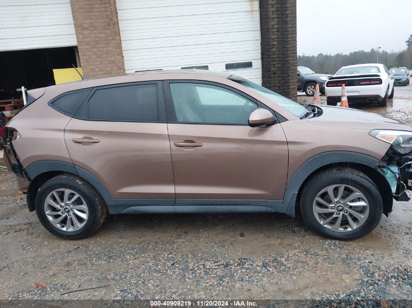 2017 Hyundai Tucson Se VIN: KM8J23A46HU415079 Lot: 40909219