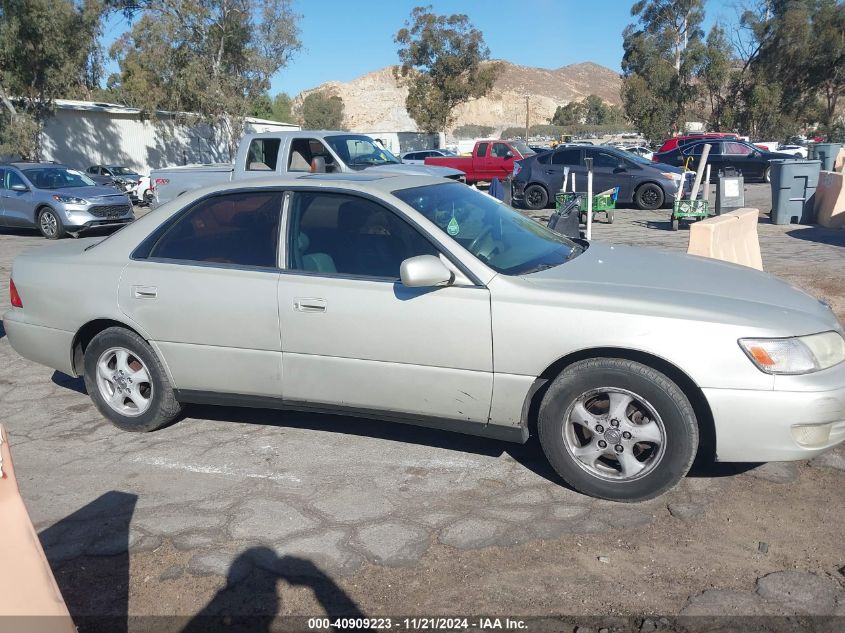 1999 Lexus Es 300 VIN: JT8BF28G9X5067003 Lot: 40909223