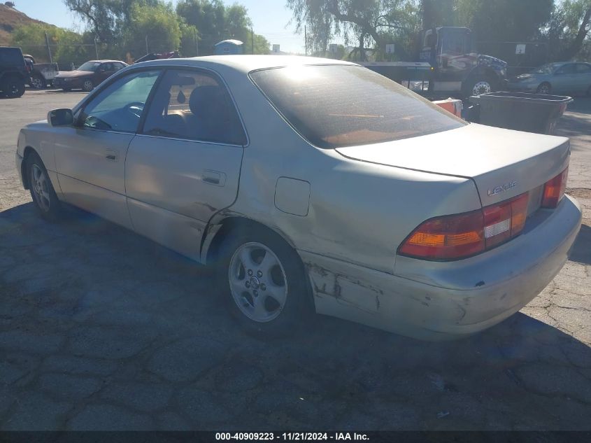 1999 Lexus Es 300 VIN: JT8BF28G9X5067003 Lot: 40909223