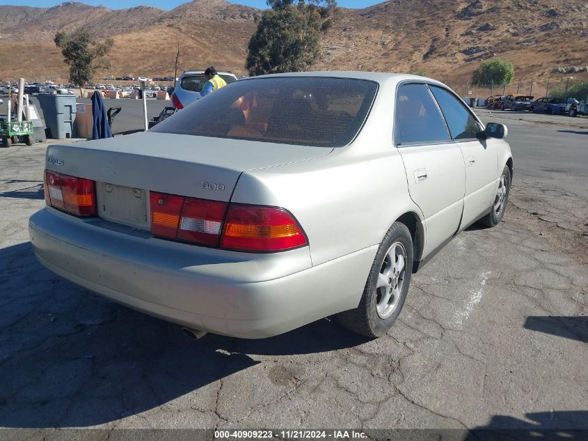 1999 Lexus Es 300 VIN: JT8BF28G9X5067003 Lot: 40909223