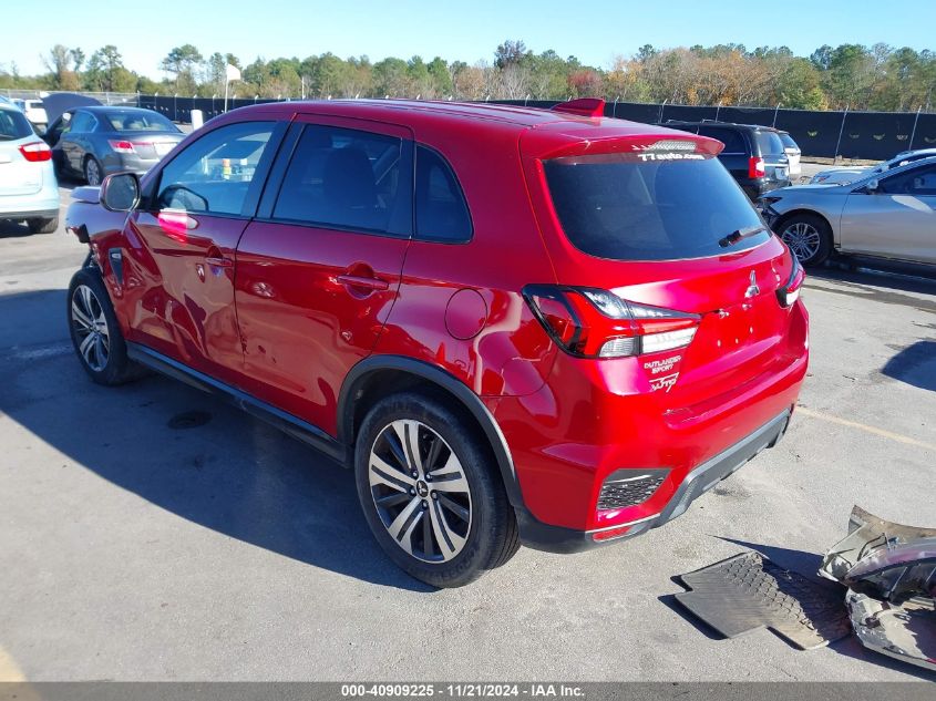 2021 Mitsubishi Outlander Sport 2.0 Be 2Wd/2.0 Es 2Wd/2.0 Le 2Wd/2.0 S 2Wd VIN: JA4APUAU3MU005307 Lot: 40909225