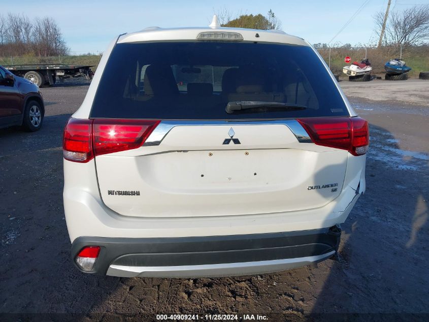 2017 Mitsubishi Outlander Se VIN: JA4AZ3A36HZ053551 Lot: 40909241