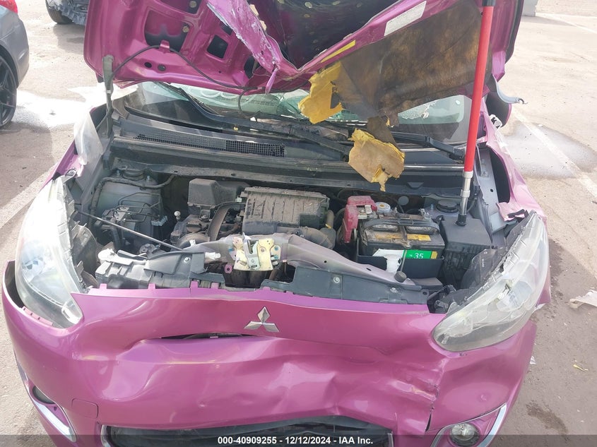 2015 MITSUBISHI MIRAGE VIN: ML32A4HJ6FH056662