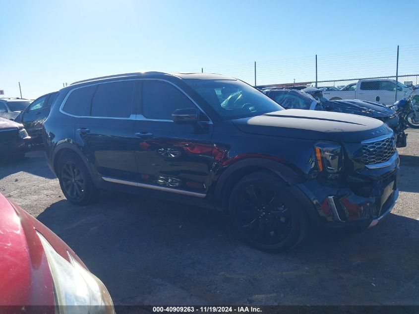 2021 Kia Telluride S VIN: 5XYP64HC8MG161392 Lot: 40909263