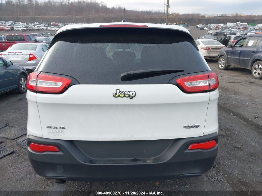 2014 Jeep Cherokee Sport VIN: 1C4PJMAB4EW141354 Lot: 40909270