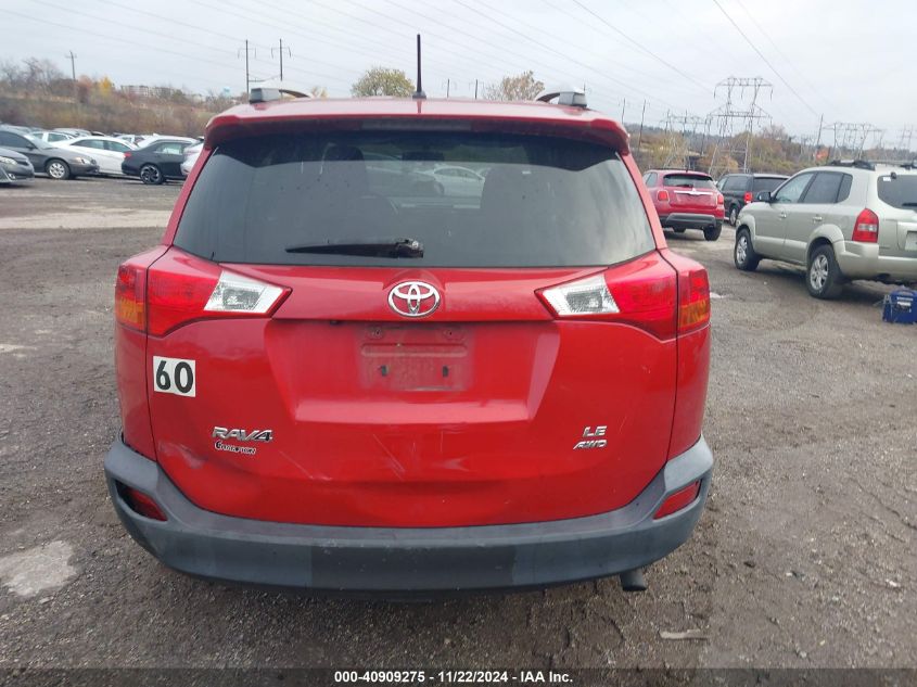 2013 Toyota Rav4 Le VIN: 2T3BFREV5DW038826 Lot: 40909275