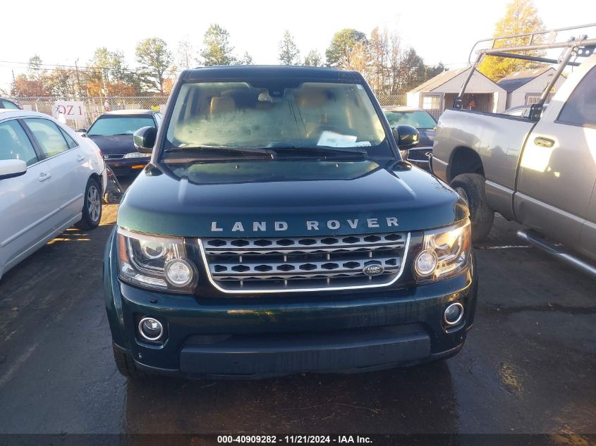 2016 Land Rover Lr4 VIN: SALAG2V65GA792376 Lot: 40909282