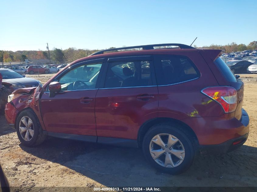 2014 Subaru Forester 2.5I Limited VIN: JF2SJAHC8EH437376 Lot: 40909313