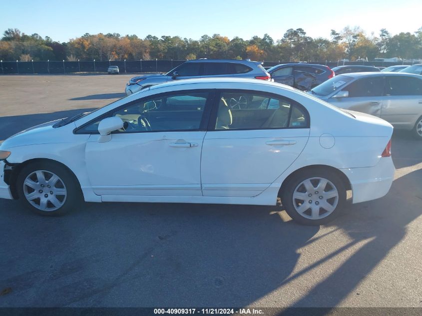 2007 Honda Civic Lx VIN: 1HGFA16517L028108 Lot: 40909317