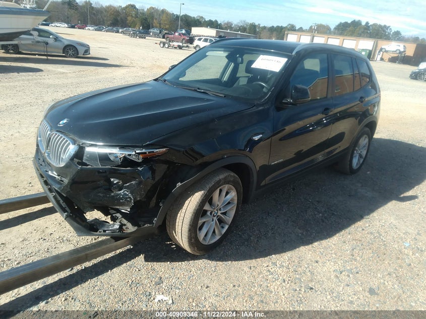 Vin: 5uxwz7c38h0x40016, lot: 41399038, bmw x3 sdrive28i 20172