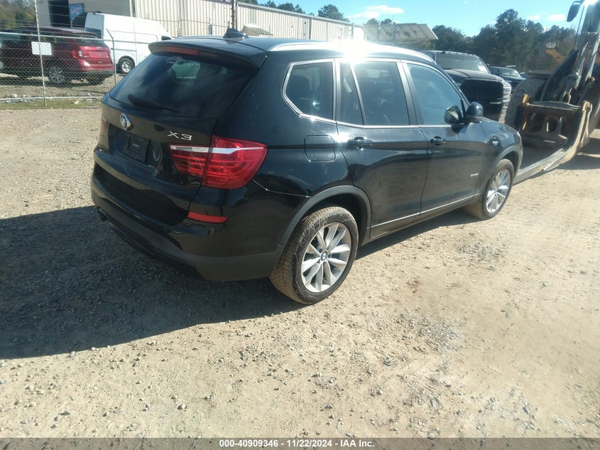 Vin: 5uxwz7c38h0x40016, lot: 41399038, bmw x3 sdrive28i 20174
