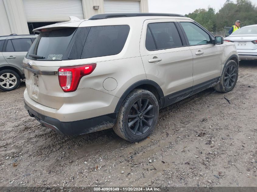 2017 Ford Explorer Xlt VIN: 1FM5K7D84HGC31166 Lot: 40909349