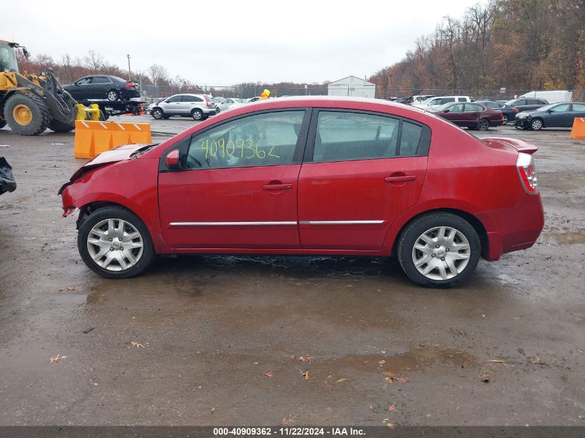 2012 Nissan Sentra 2.0 S VIN: 3N1AB6AP6CL765110 Lot: 40909362