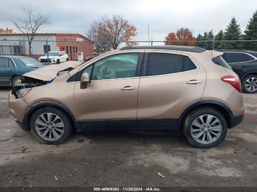 2019 Buick Encore Fwd Preferred VIN: KL4CJASB3KB711014 Lot: 40909363