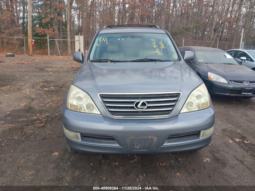 2005 Lexus Gx 470 VIN: JTJBT20X250086943 Lot: 40909364