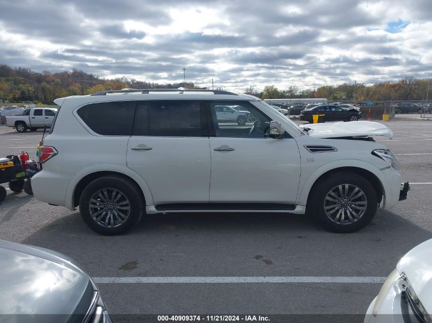 2019 Nissan Armada Platinum VIN: JN8AY2NE5K9758190 Lot: 40909374