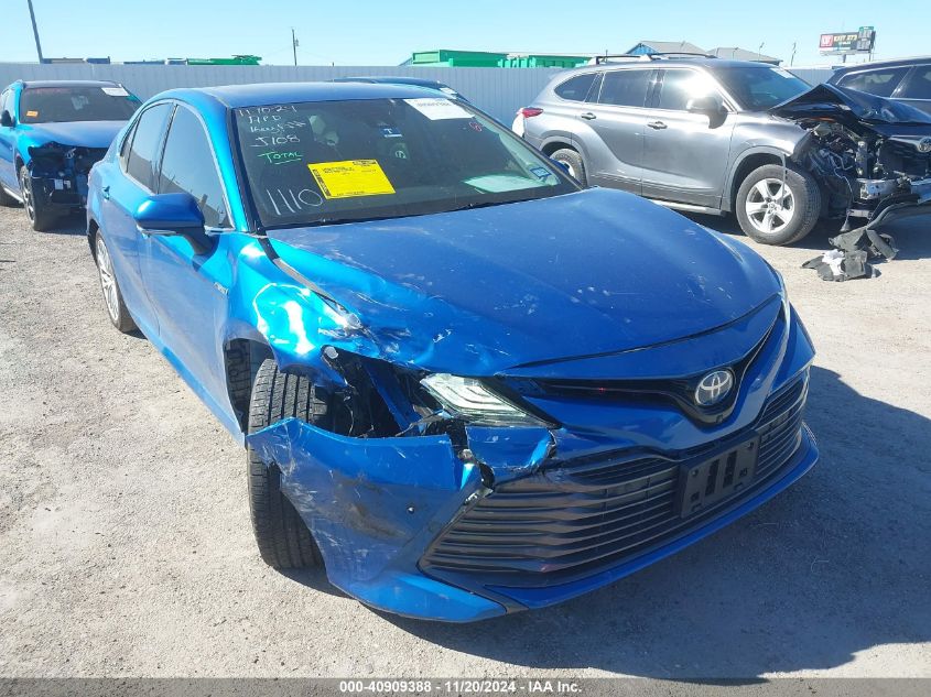 2019 Toyota Camry Hybrid Xle VIN: 4T1B21HK8KU011110 Lot: 40909388