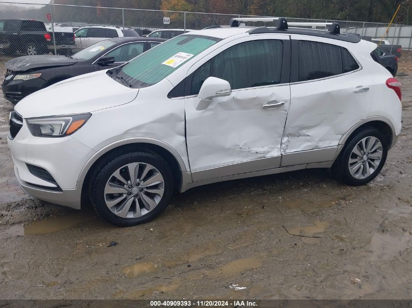 2019 Buick Encore Fwd Preferred VIN: KL4CJASB6KB905455 Lot: 40909393