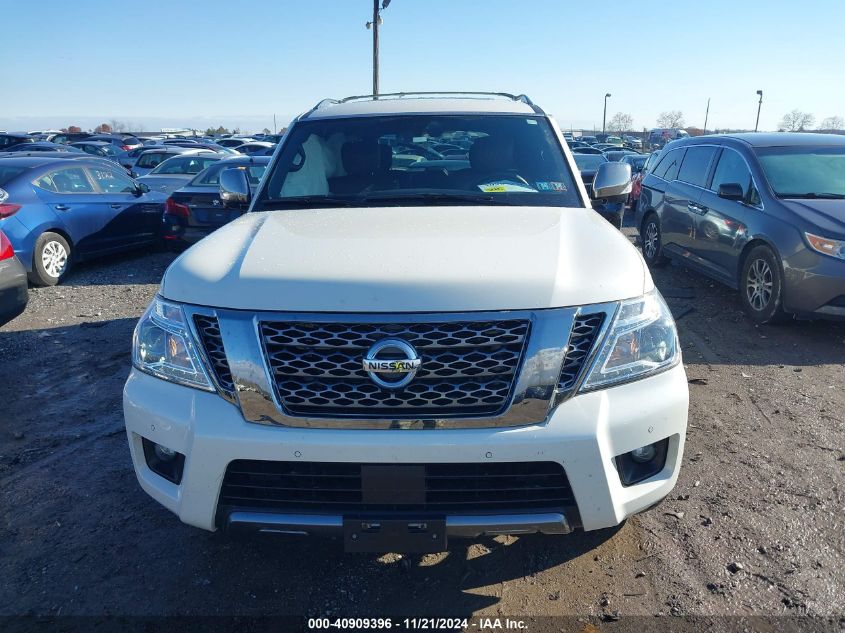 2020 Nissan Armada Platinum 4Wd VIN: JN8AY2NE5L9781552 Lot: 40909396