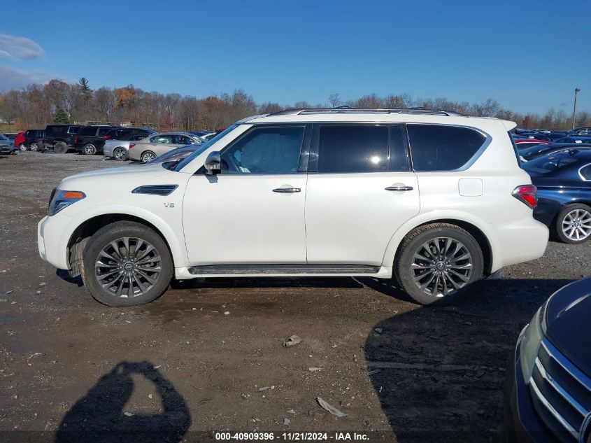 2020 Nissan Armada Platinum 4Wd VIN: JN8AY2NE5L9781552 Lot: 40909396