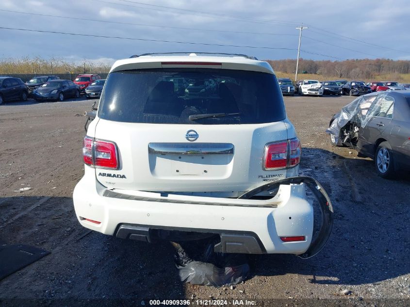 2020 Nissan Armada Platinum 4Wd VIN: JN8AY2NE5L9781552 Lot: 40909396