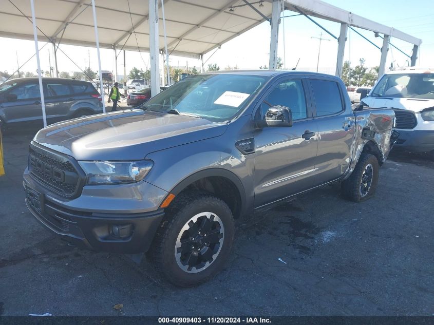 2021 Ford Ranger Xl VIN: 1FTER4FH2MLD12647 Lot: 40909403